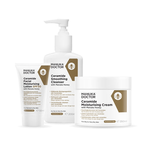 Coffret Peau Sèche – 3 soins aux céramides