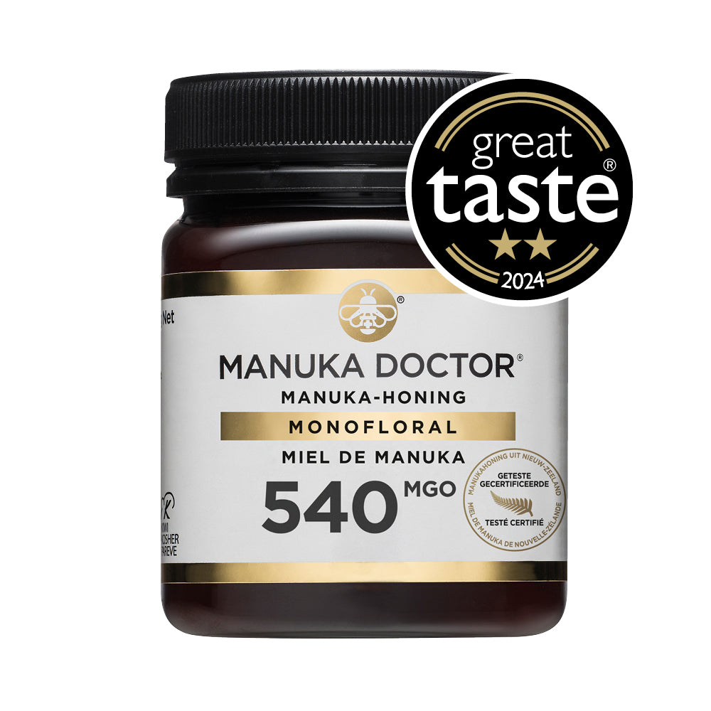 Miel De Manuka 250g - Activité 550+ MGO, Testé, Marque Optima, Origine Nouvelle-Zélande, Neuf