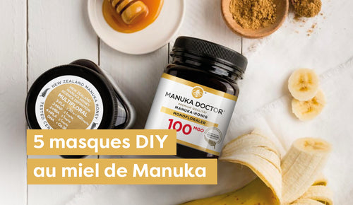 5 masques DIY au miel de Manuka