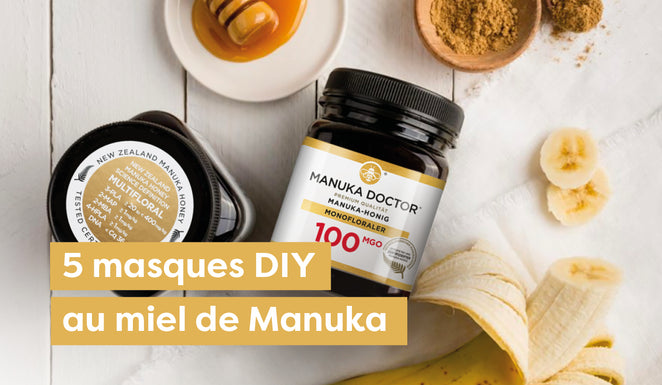 5 masques DIY au miel de Manuka
