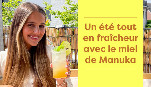 Recette de cocktail sans alcool : limonade au miel et au gingembre