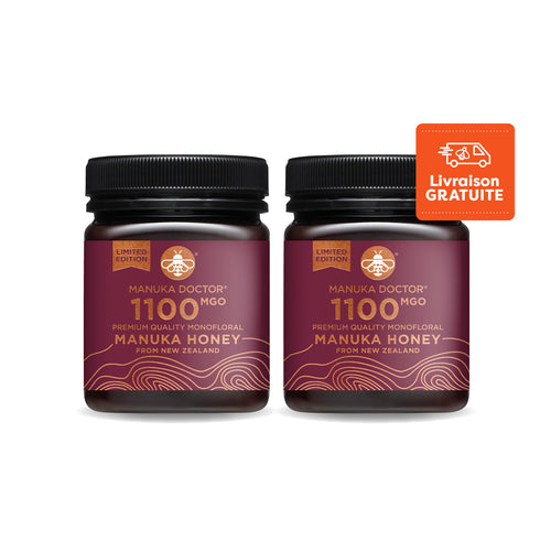Pack Duo Miel de Manuka 1100MGO 250g