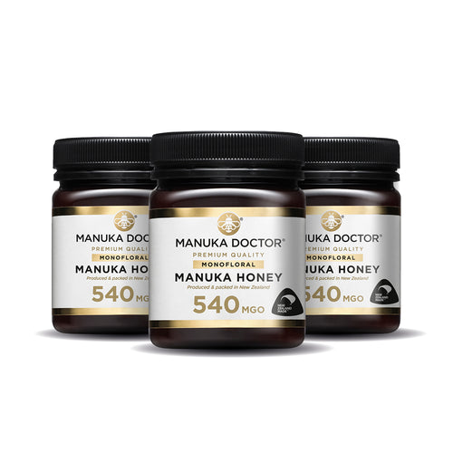 Pack Trio Miel de Manuka 540 MGO 250g